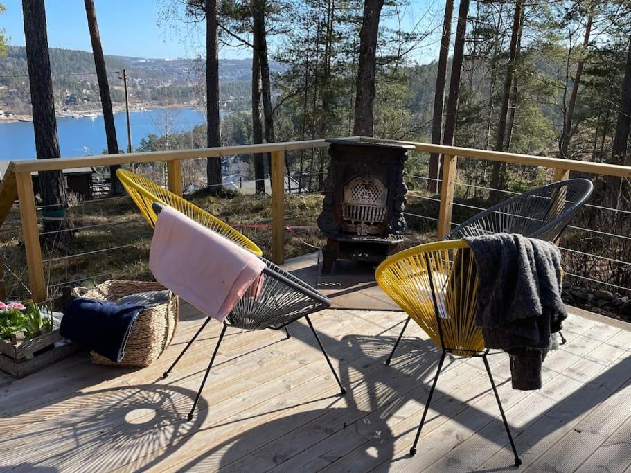 Summer Cabin In Nesodden Open-Air Bath Large Terrace Villa Brevik  Buitenkant foto