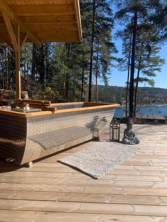 Summer Cabin In Nesodden Open-Air Bath Large Terrace Villa Brevik  Buitenkant foto